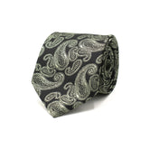 CLASSIC BLACK PAISLEY TIE